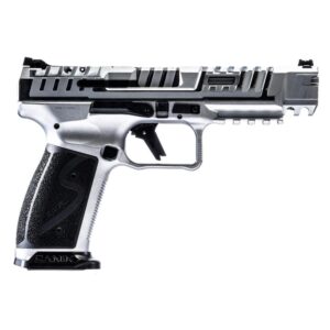 DEMO Canik SFx Rival-S Chrome Handgun 9mm Luger 18rd Magazine 5" Barrel Silver