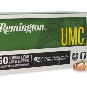 REMINGTON 38 SPL 130GR FMJ UMC 50 RND PK 50 RD/BX 10 BX/CS